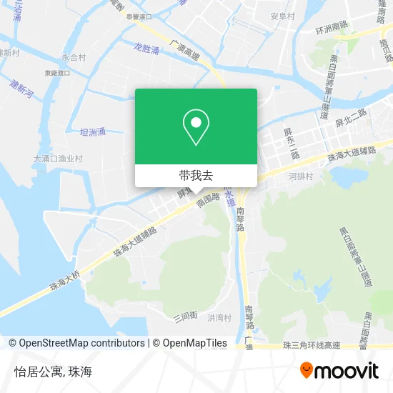 怡居公寓地图