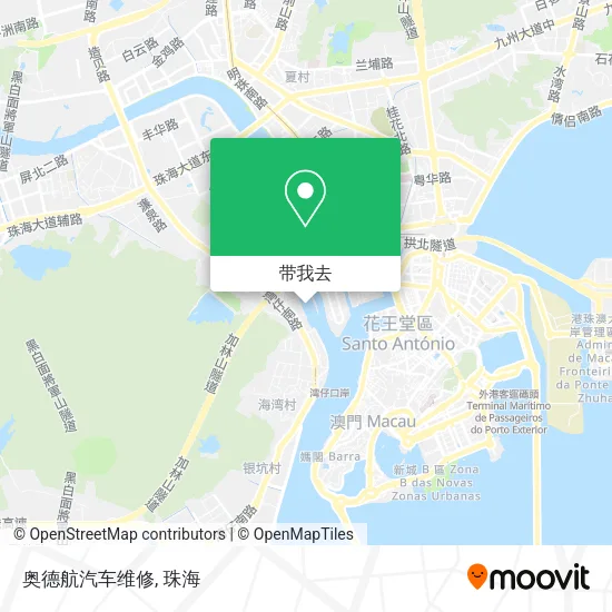 奥德航汽车维修地图