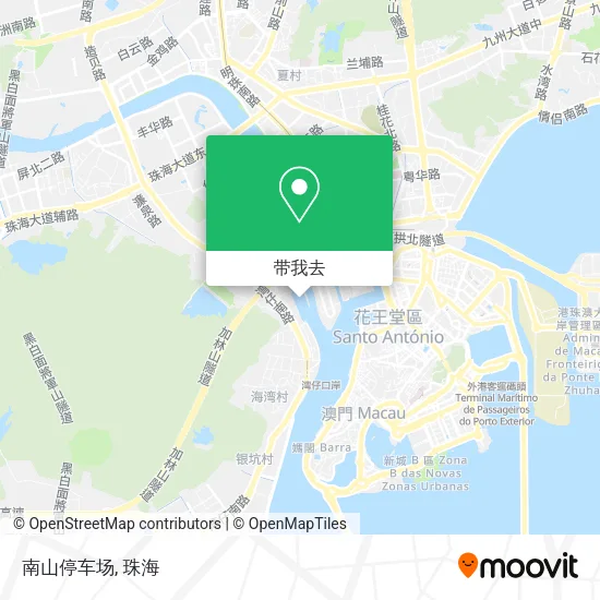 南山停车场地图