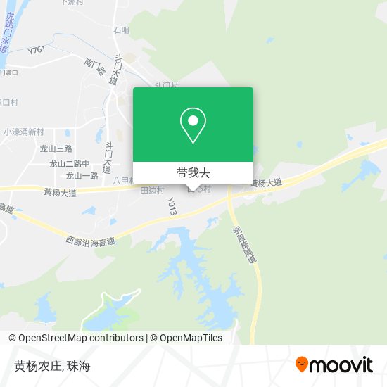 黄杨农庄地图