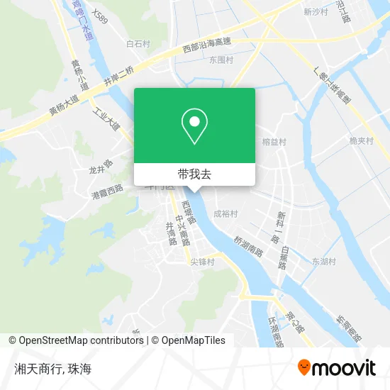 湘天商行地图