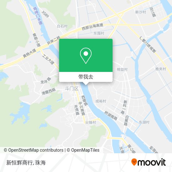 新恒辉商行地图