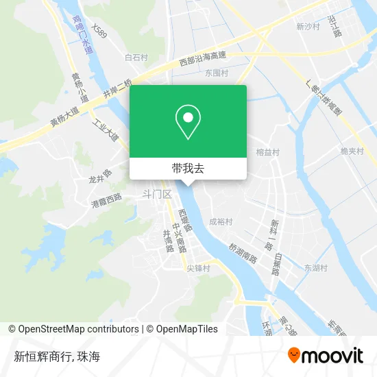 新恒辉商行地图