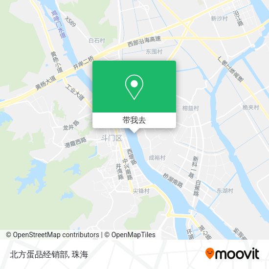 北方蛋品经销部地图