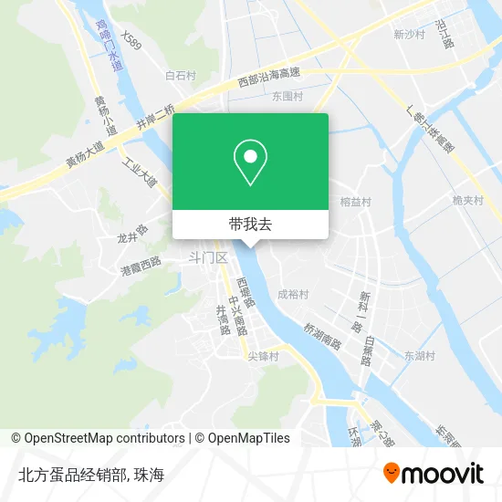 北方蛋品经销部地图