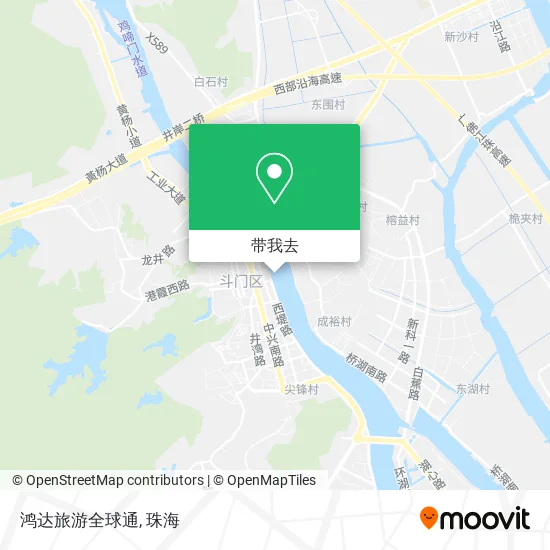 鸿达旅游全球通地图