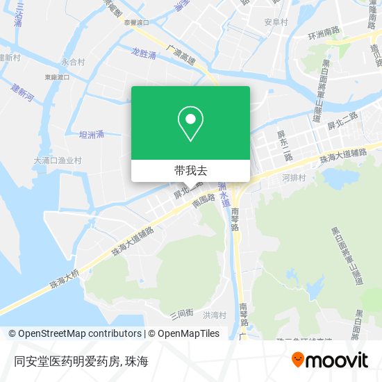 同安堂医药明爱药房地图