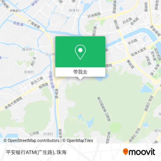 平安银行ATM(广生路)地图
