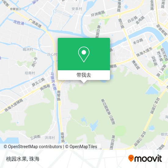 桃园水果地图