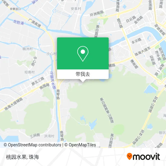 桃园水果地图