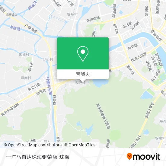 一汽马自达珠海钜荣店地图