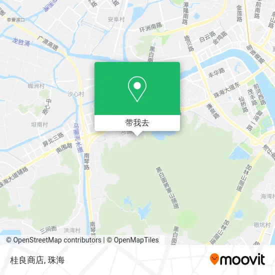桂良商店地图