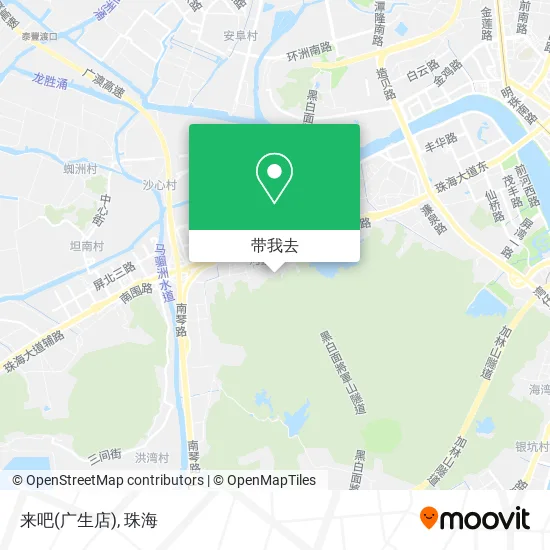 来吧(广生店)地图
