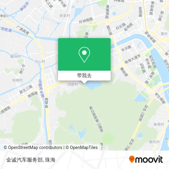 金诚汽车服务部地图