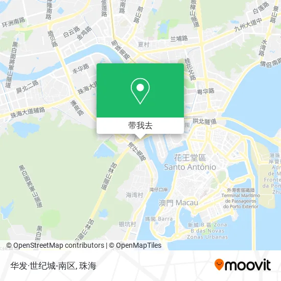 华发·世纪城-南区地图