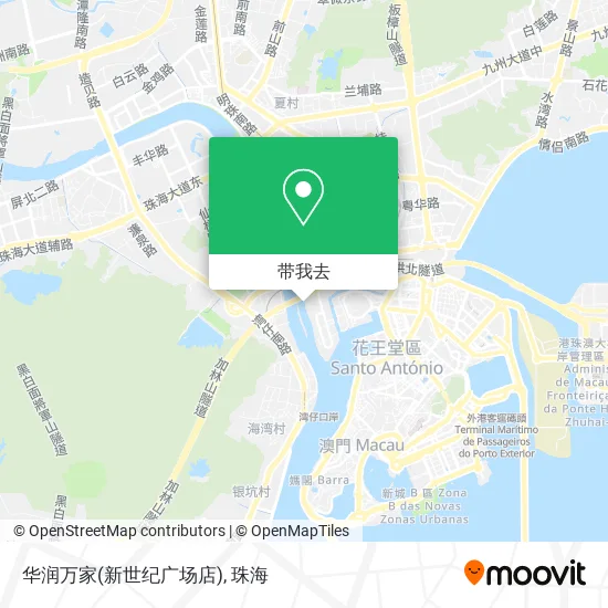 华润万家(新世纪广场店)地图