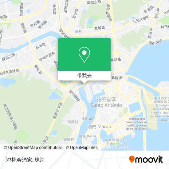鸿桃会酒家地图