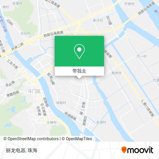 丽龙电器地图