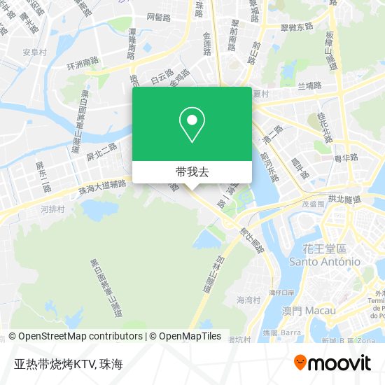 亚热带烧烤KTV地图