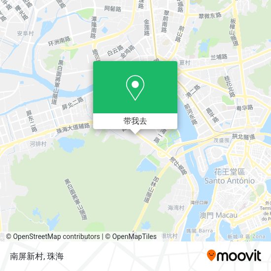 南屏新村地图