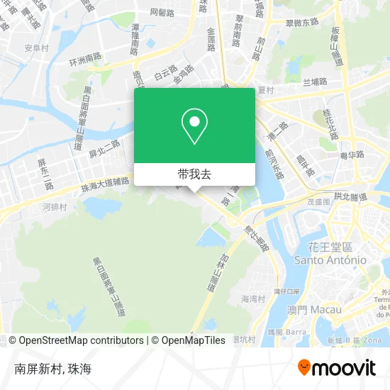 南屏新村地图