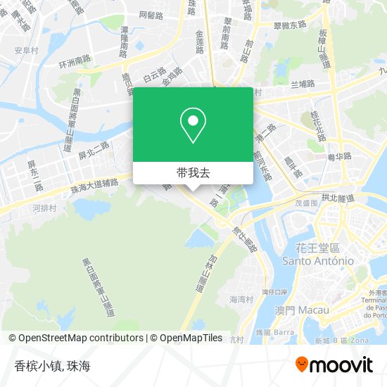 香槟小镇地图