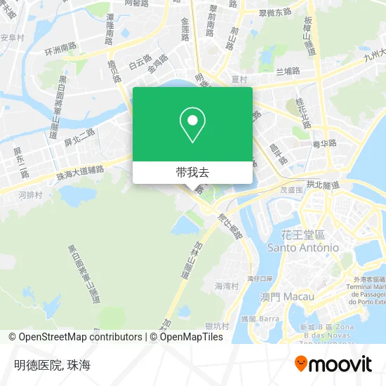 明德医院地图
