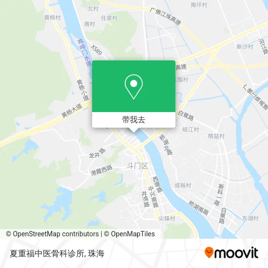 夏重福中医骨科诊所地图