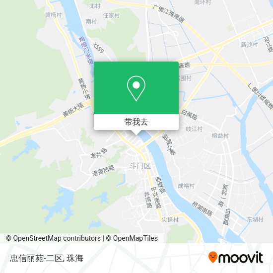 忠信丽苑-二区地图
