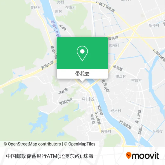 中国邮政储蓄银行ATM(北澳东路)地图
