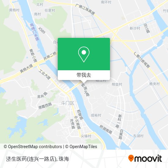济生医药(连兴一路店)地图