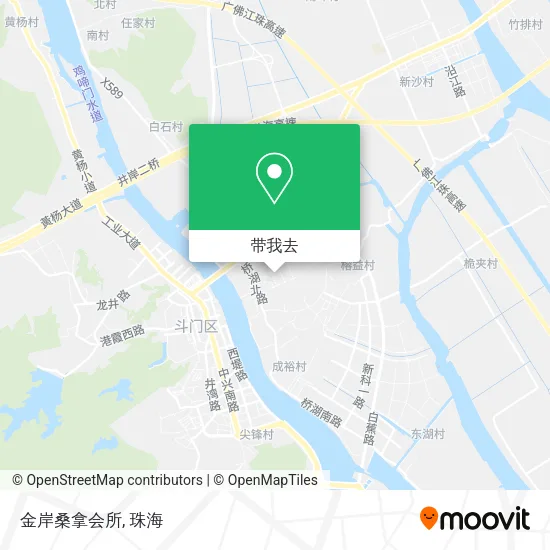 金岸桑拿会所地图