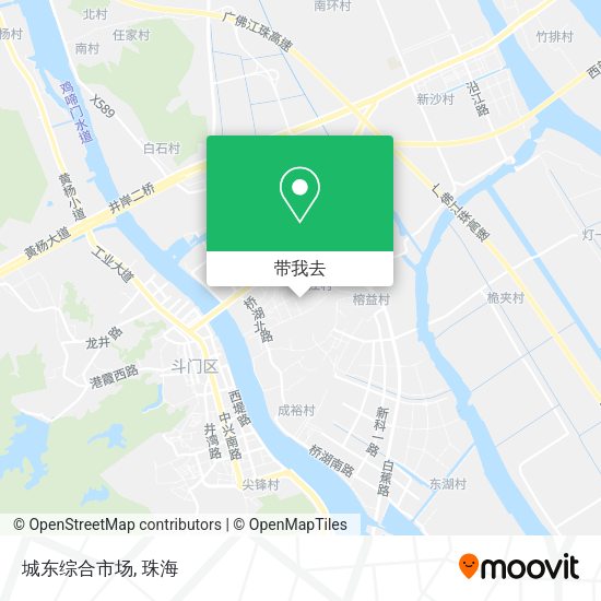 城东综合市场地图
