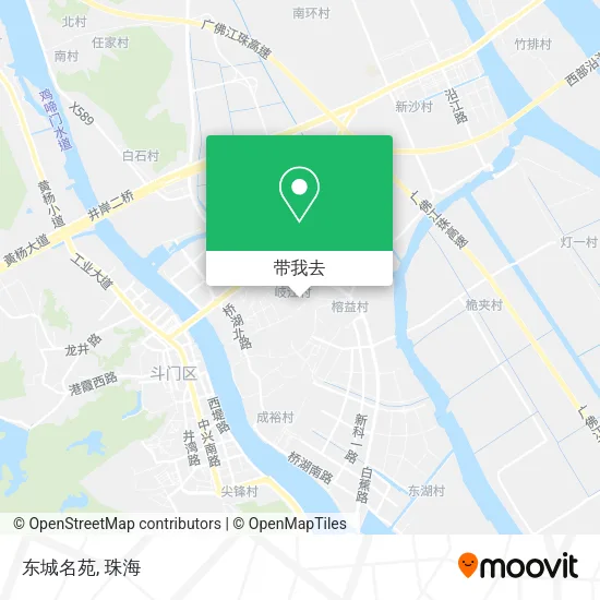 东城名苑地图