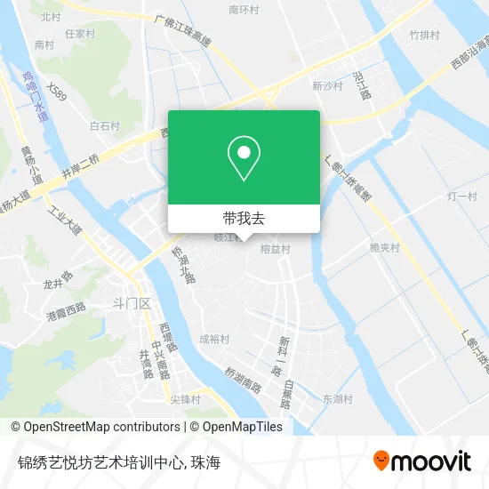锦绣艺悦坊艺术培训中心地图