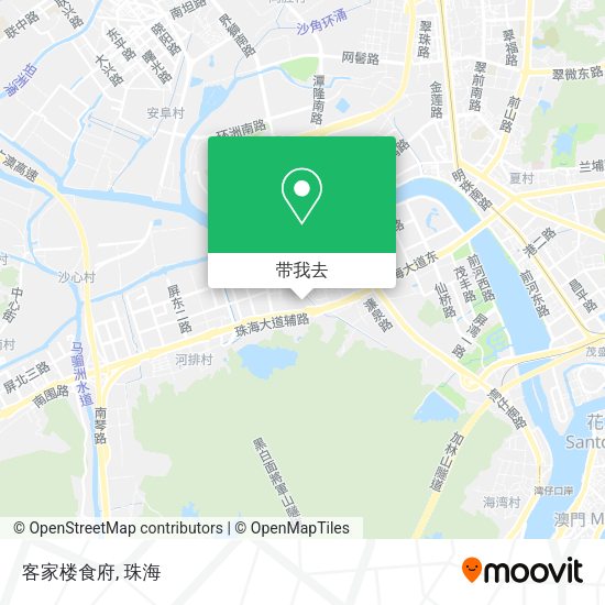 客家楼食府地图