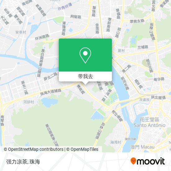 强力凉茶地图