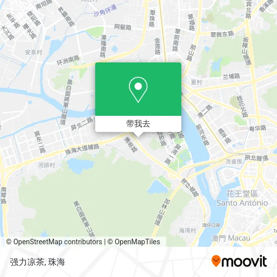 强力凉茶地图