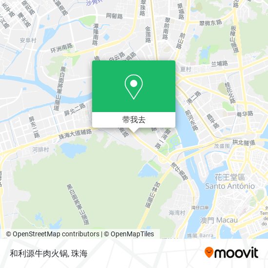 和利源牛肉火锅地图