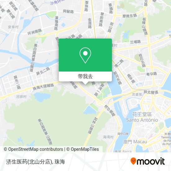 济生医药(北山分店)地图