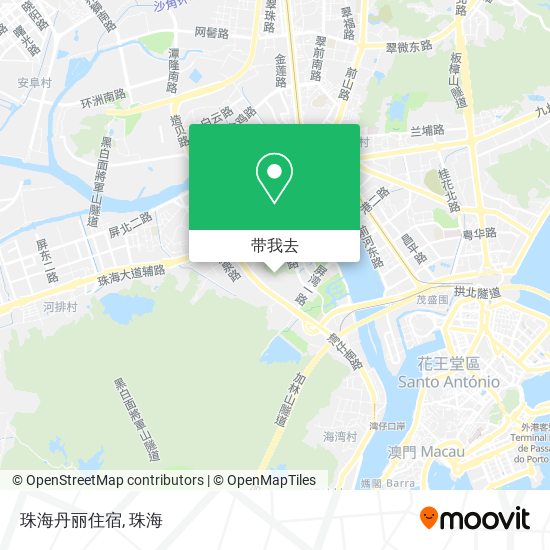 珠海丹丽住宿地图