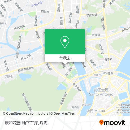 康和花园-地下车库地图