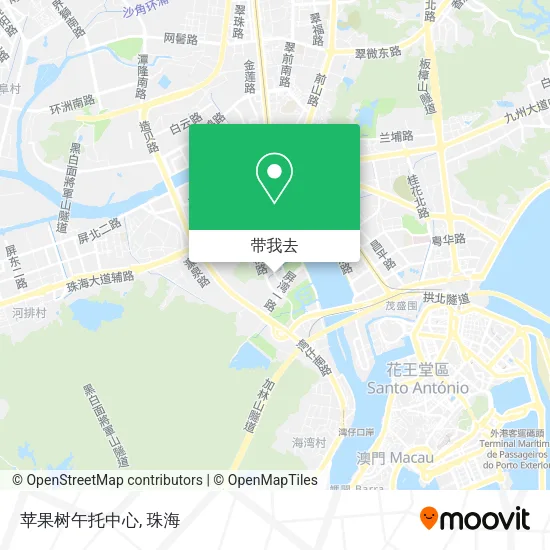 苹果树午托中心地图