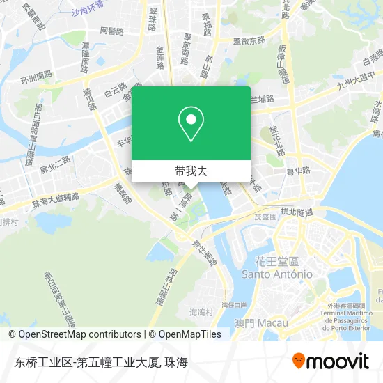 东桥工业区-第五幢工业大厦地图