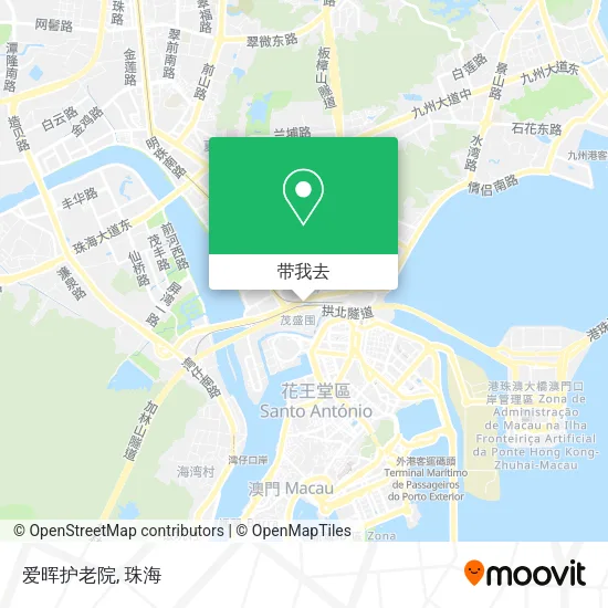 爱晖护老院地图