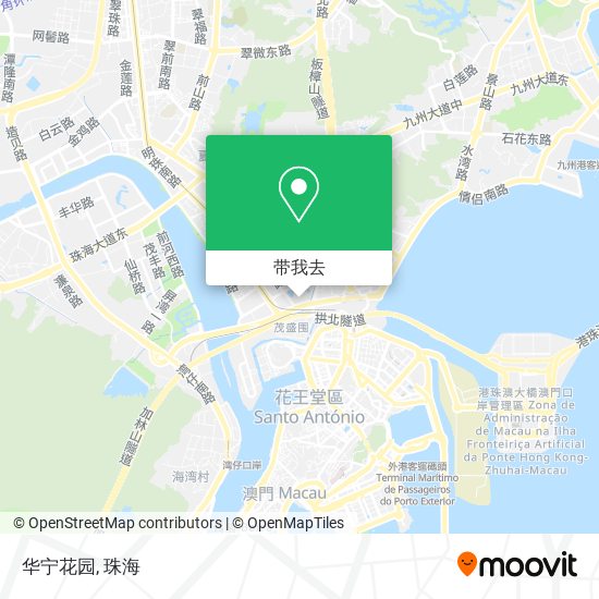华宁花园地图