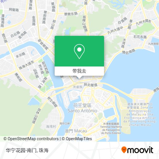 华宁花园-南门地图