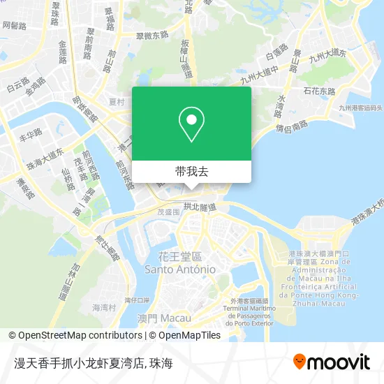 漫天香手抓小龙虾夏湾店地图