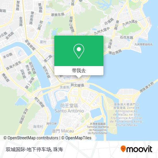 双城国际-地下停车场地图