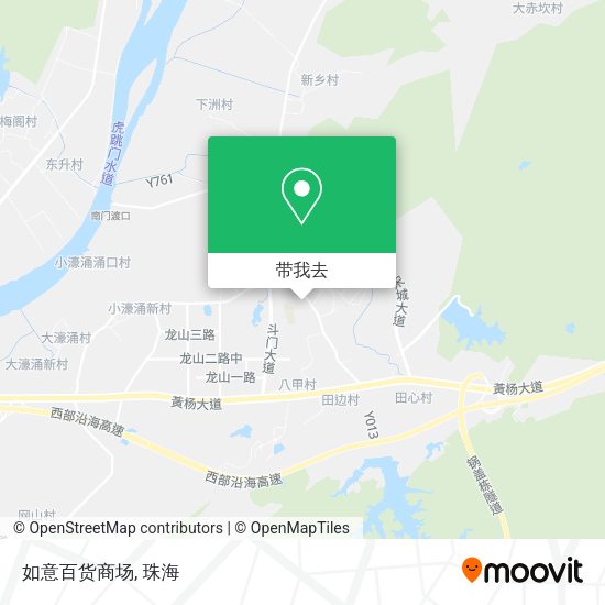 如意百货商场地图
